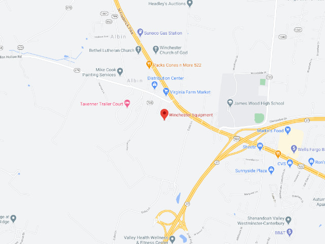 Winchester Equipment Location
